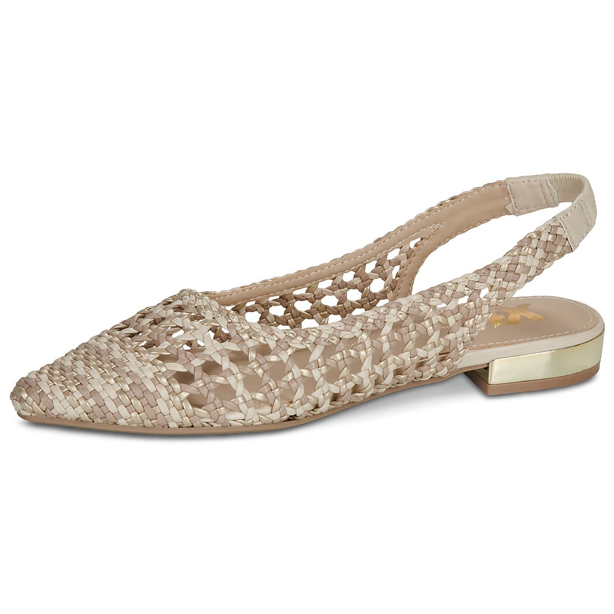 Women's Ballet Flats Xti Beige