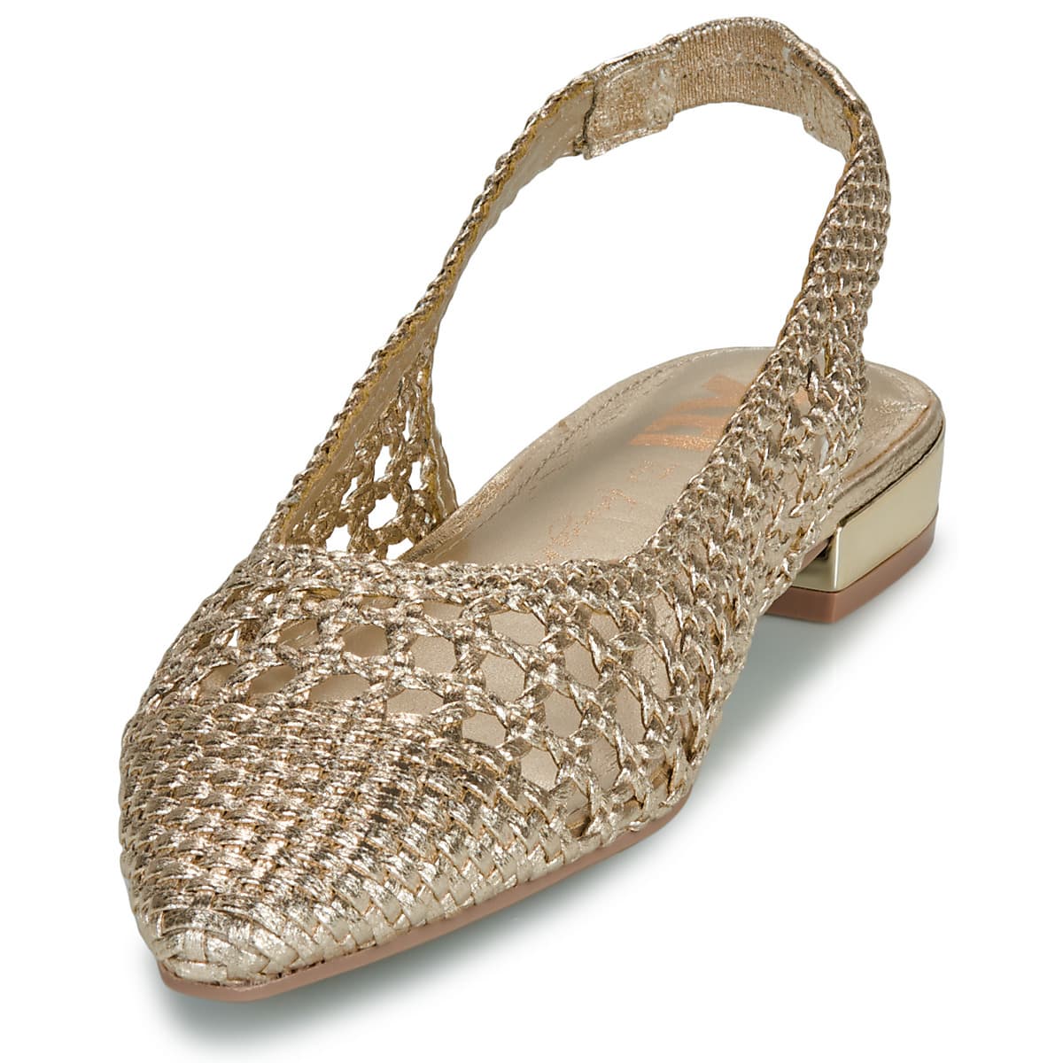 Women's Ballet Flats Xti Gold