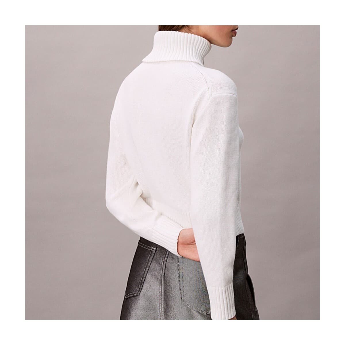 Women's Sweaters Calvin Klein White