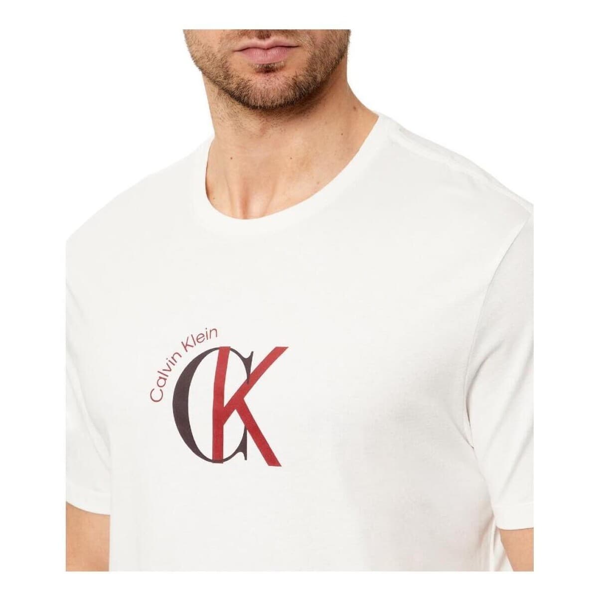 Men's T-Shirts Calvin Klein White