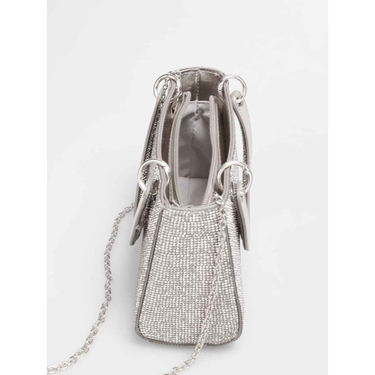 Women's Handbags La Modeuse Silver