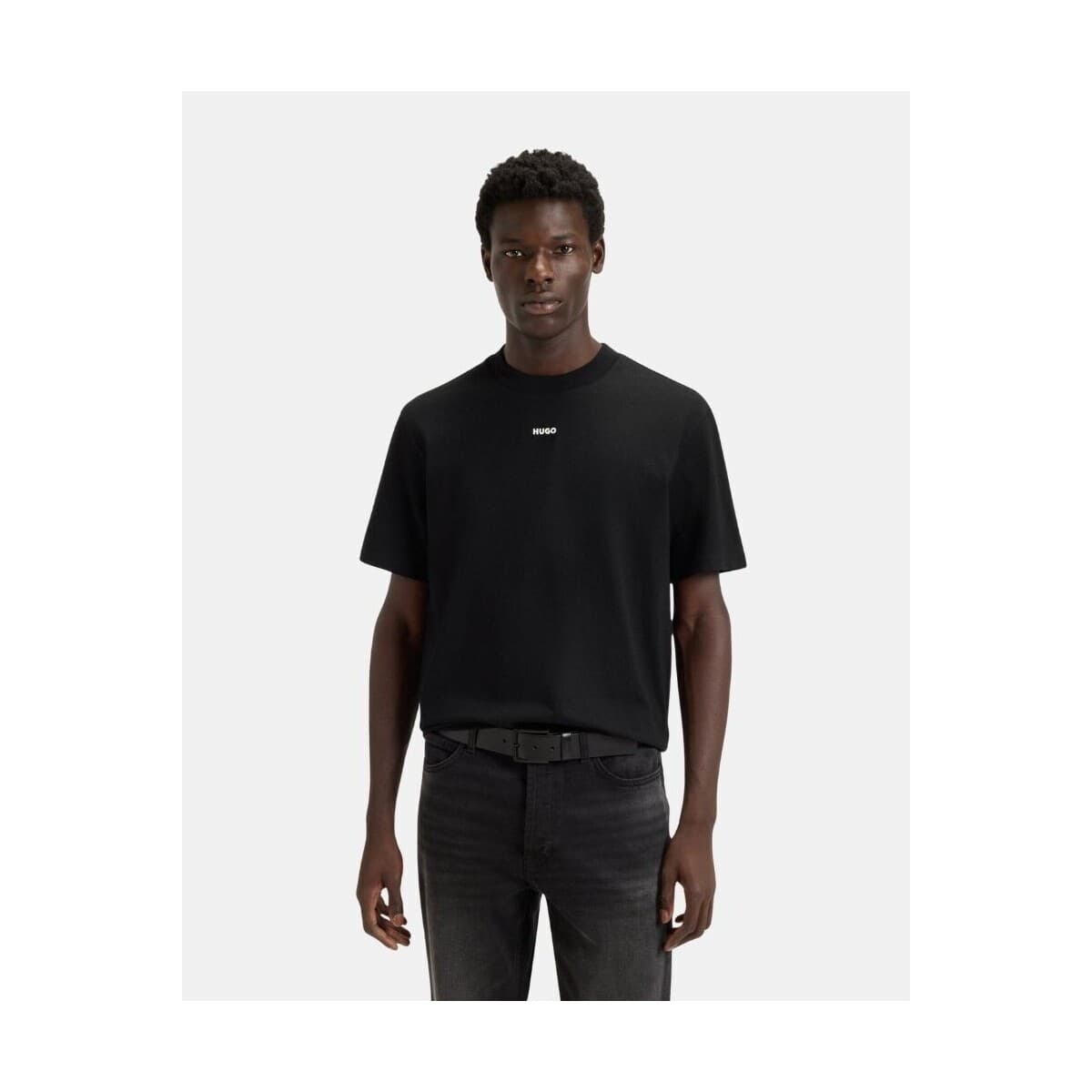 Men's T-Shirts HUGO Black