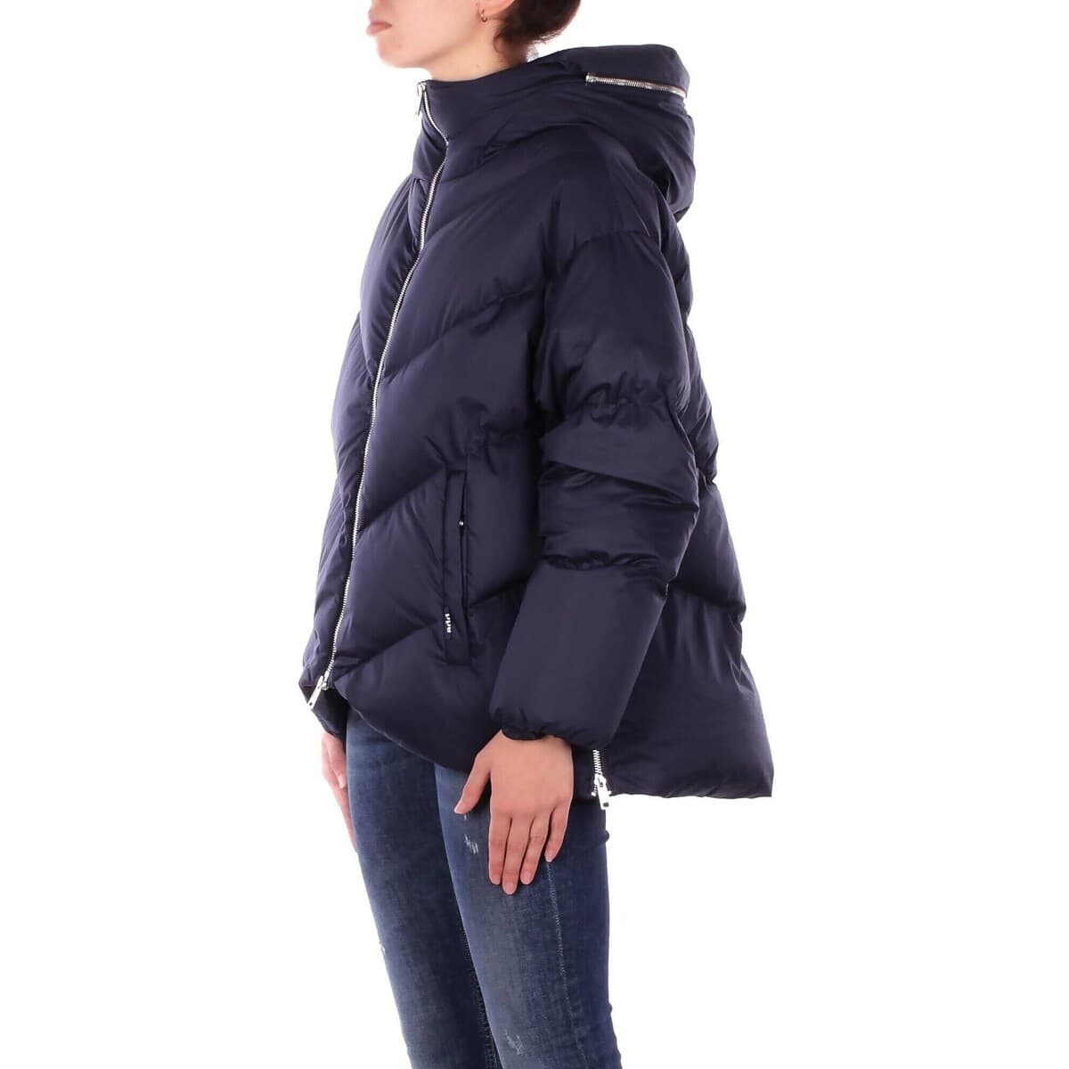 Women's Parkas Add Blue