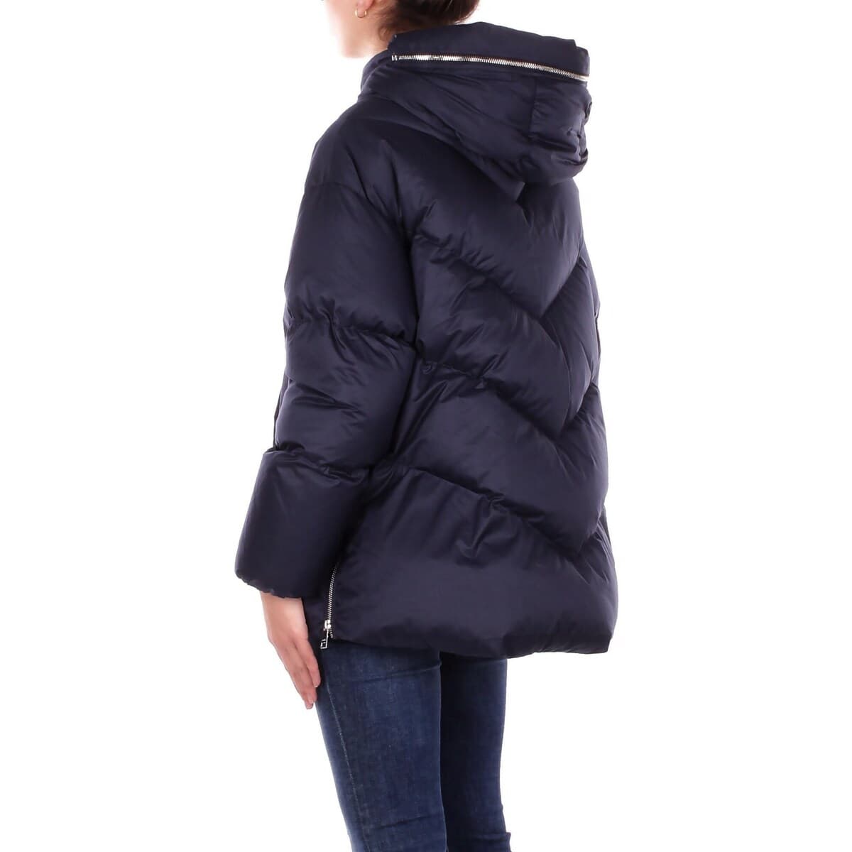 Women's Parkas Add Blue