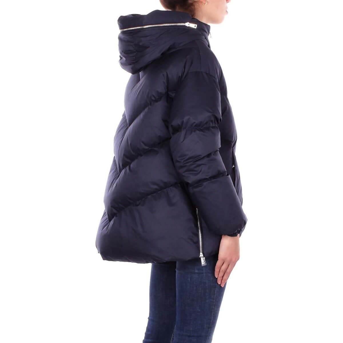 Women's Parkas Add Blue