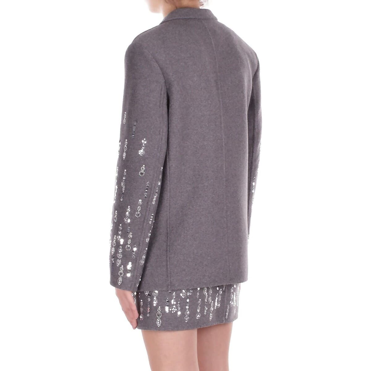 Women's Blazers Solotre Gray