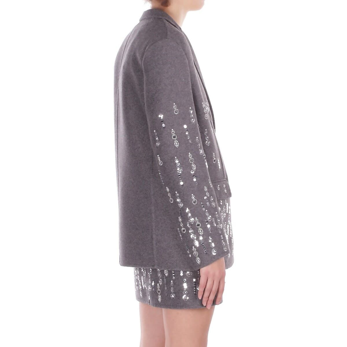 Women's Blazers Solotre Gray