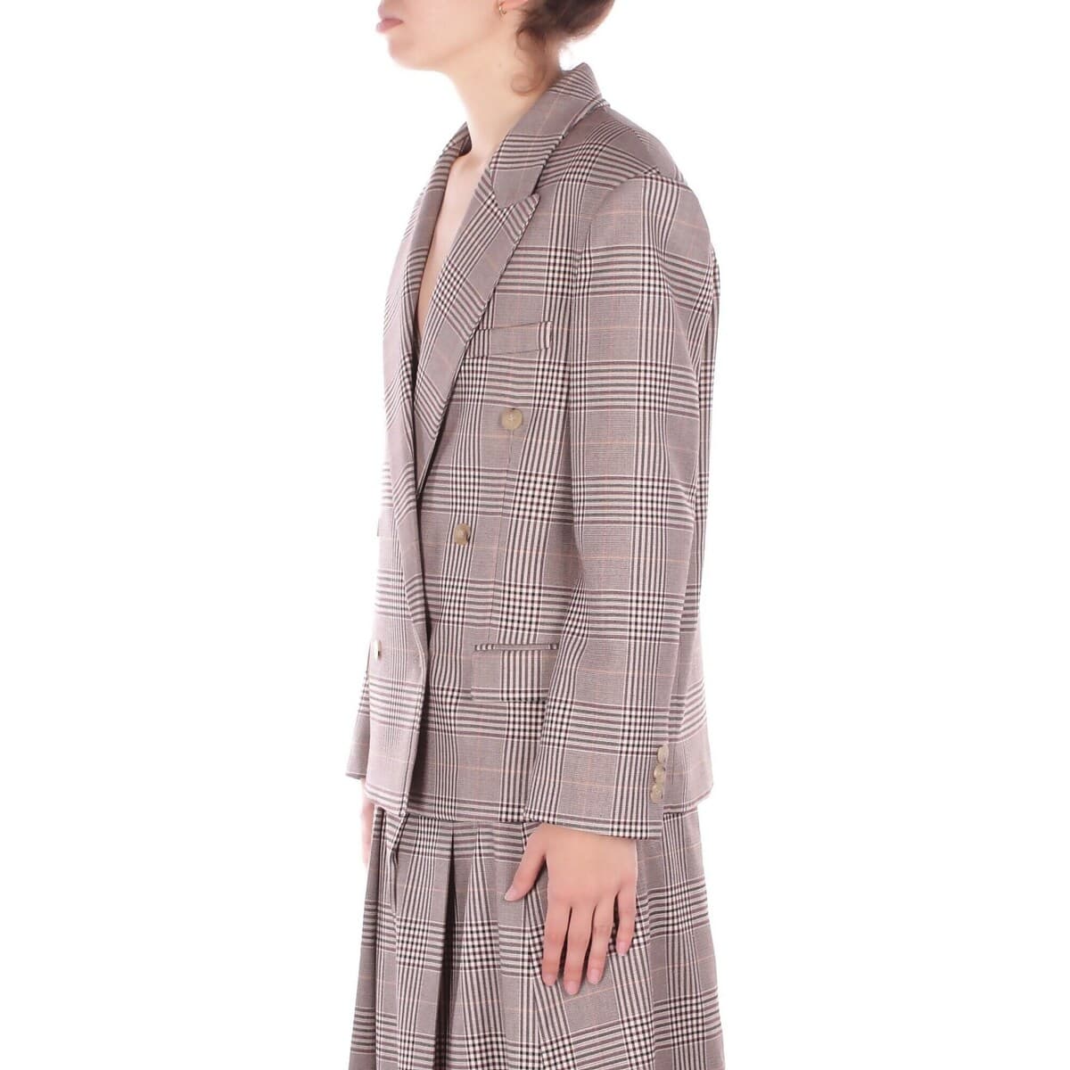 Women's Blazers Solotre Brown