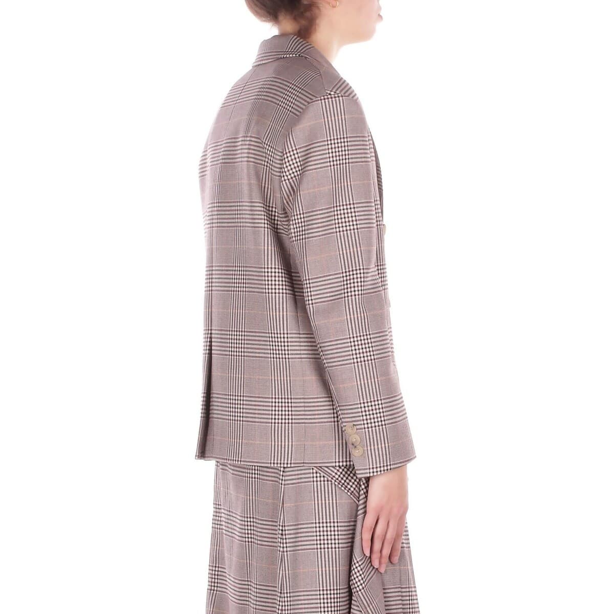 Women's Blazers Solotre Brown