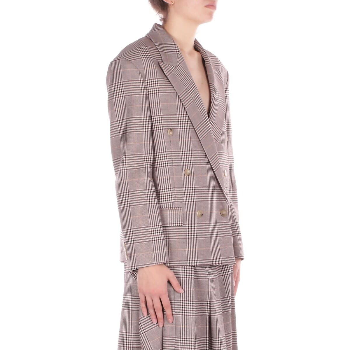 Women's Blazers Solotre Brown
