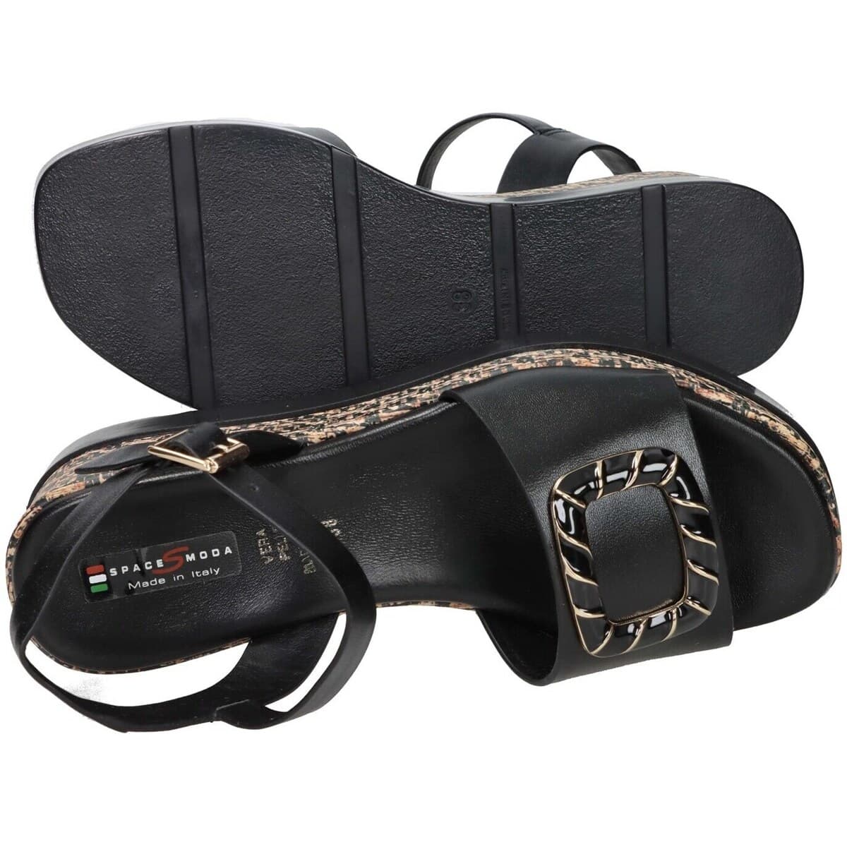 Women's Platforms Space Moda Black