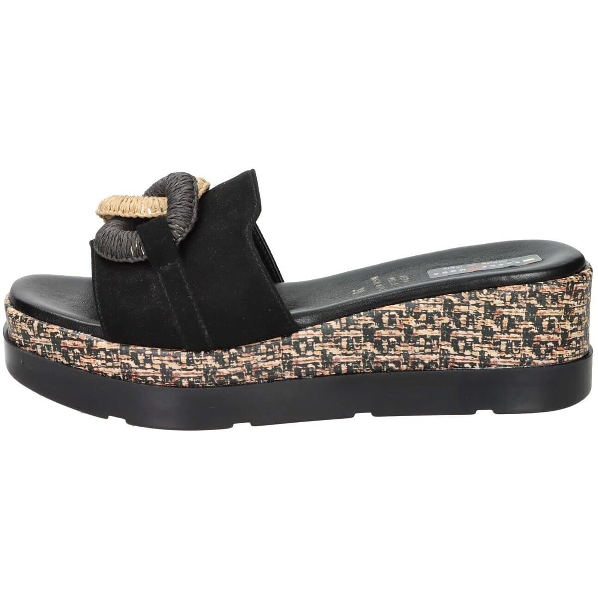 Women's Flip Flops Space Moda Black