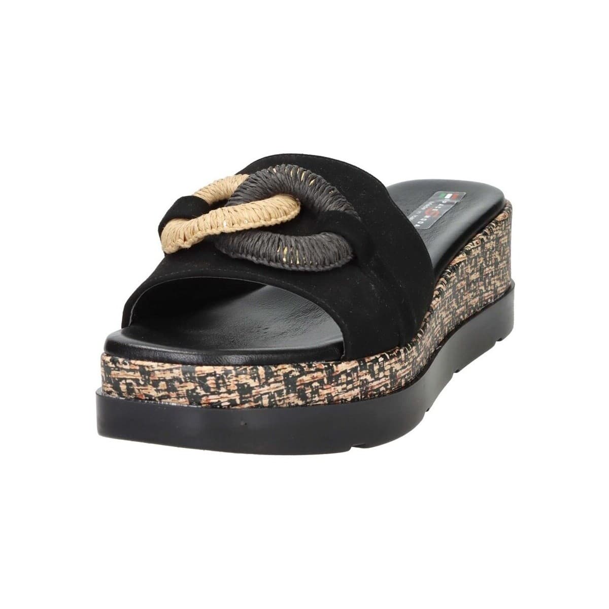 Women's Flip Flops Space Moda Black