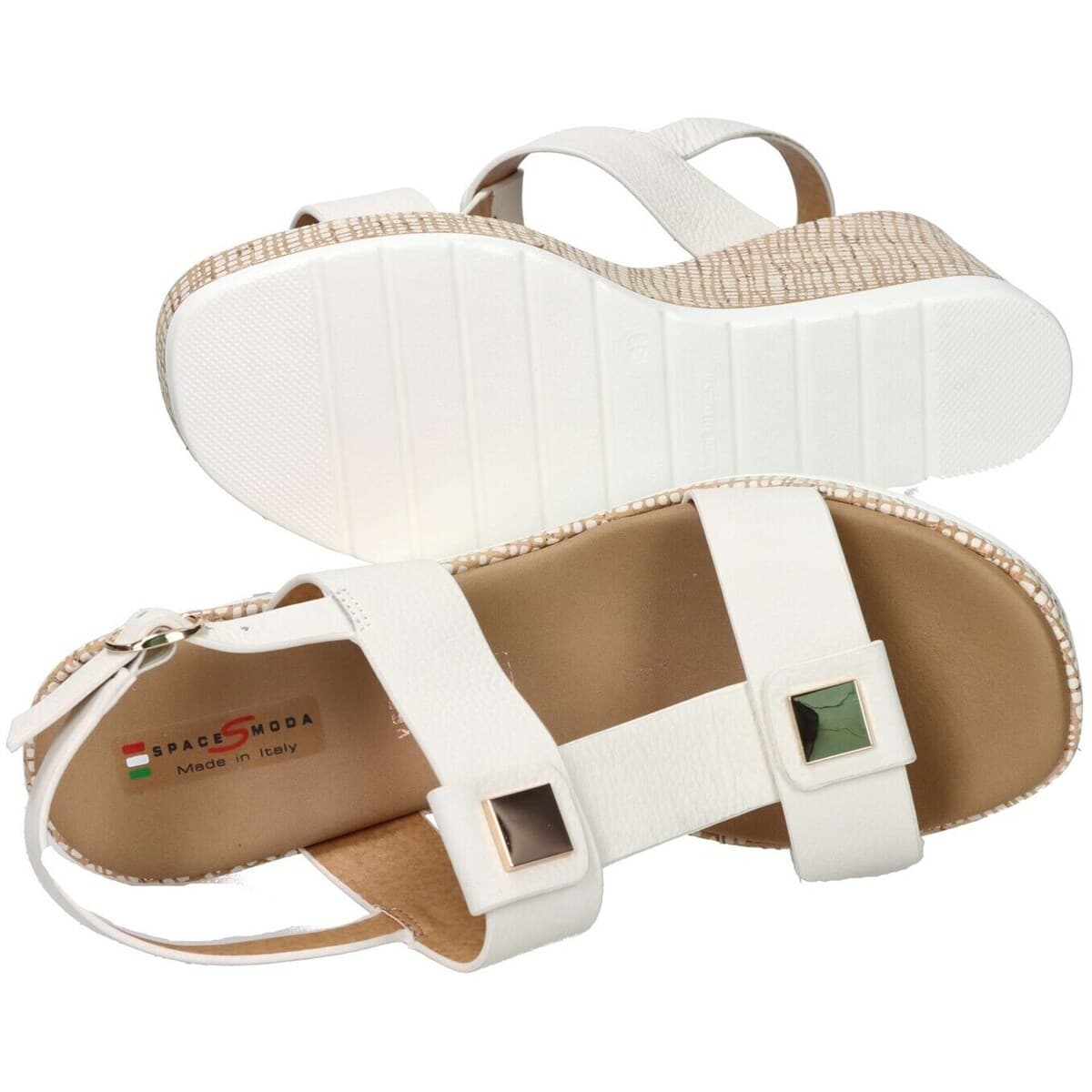 Women's Platforms Space Moda White