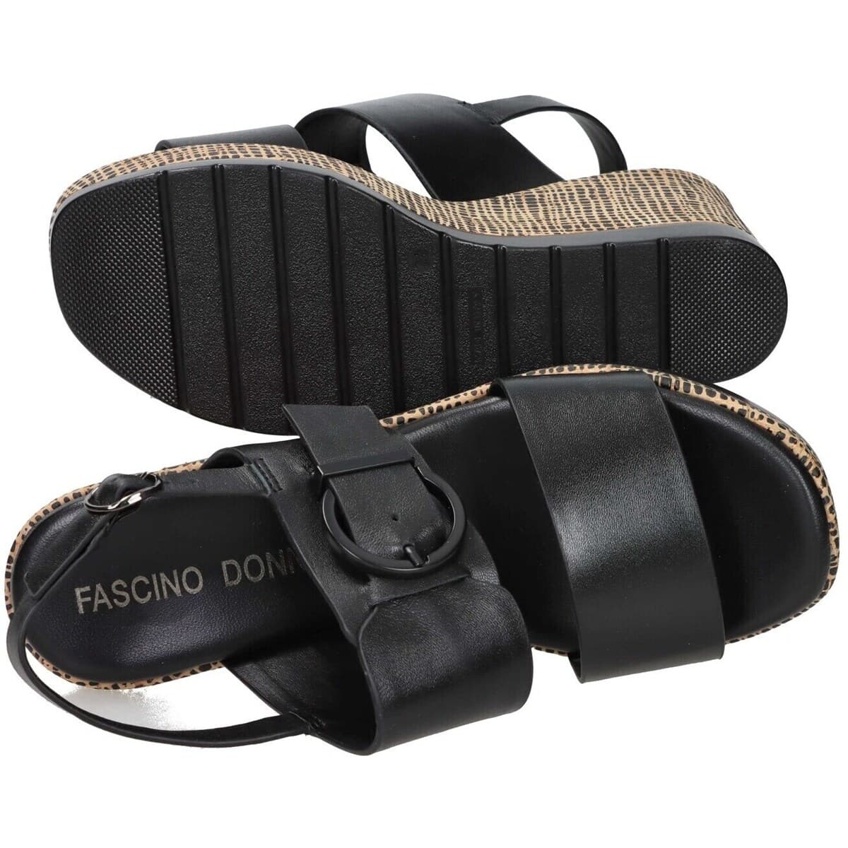 Women's Platforms Fascino Donna Black