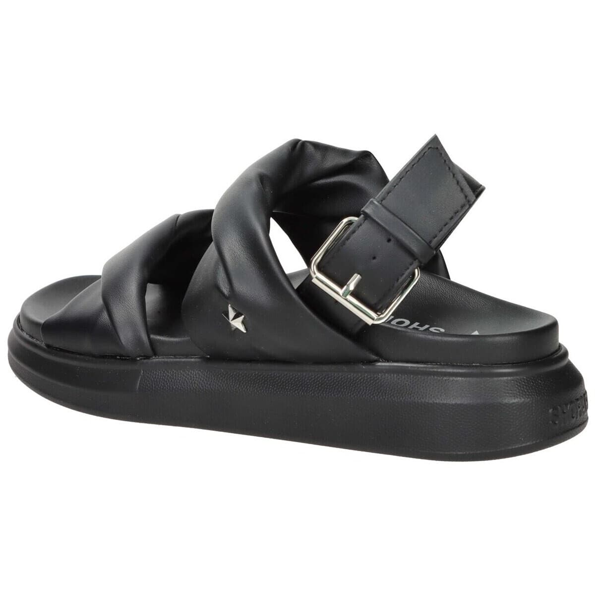 Women's Platforms Shop Art Black