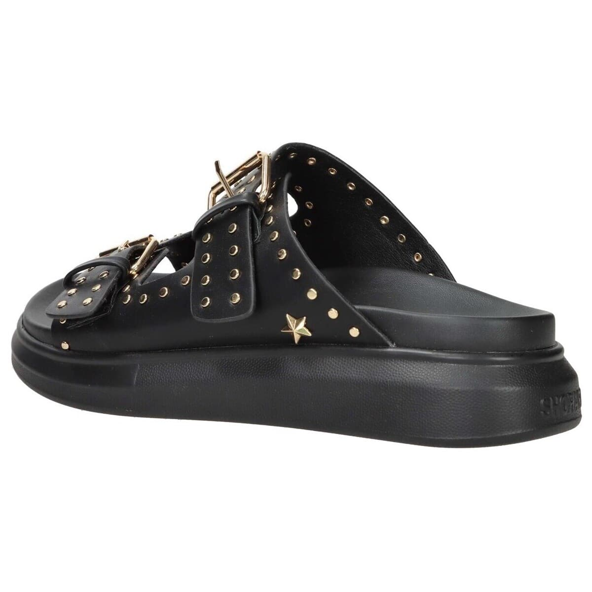 Women's Platforms Shop Art Black