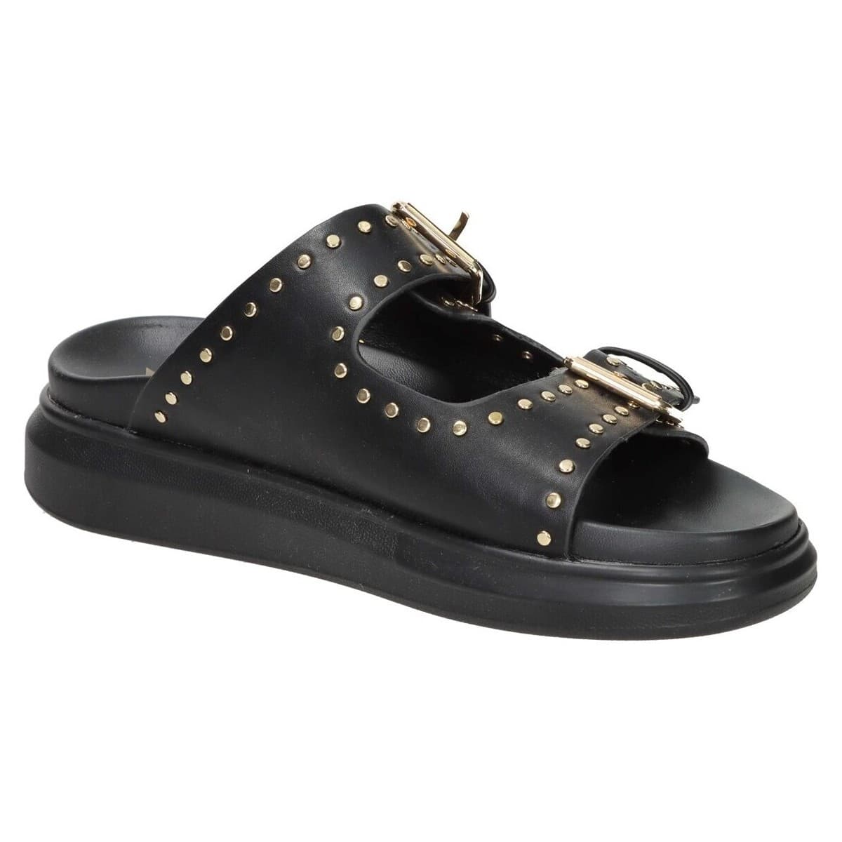 Women's Platforms Shop Art Black