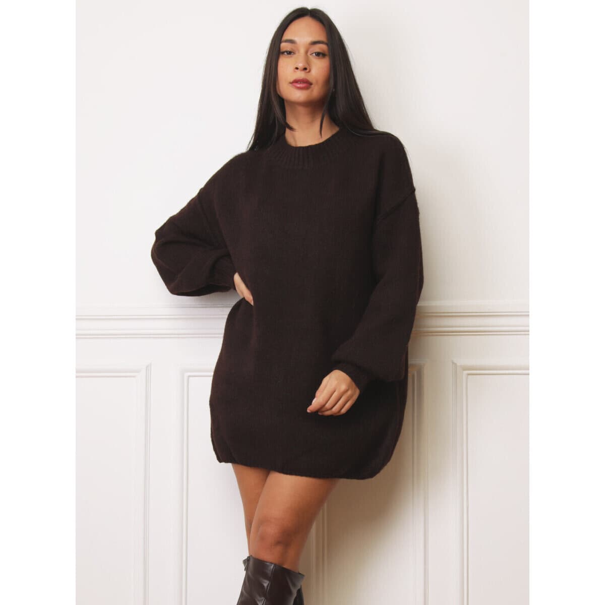 Women's Dresses La Modeuse Brown