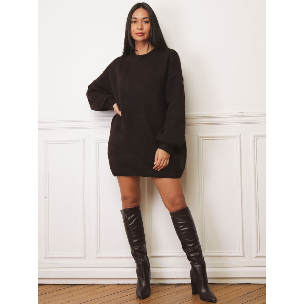 Women's Dresses La Modeuse Brown