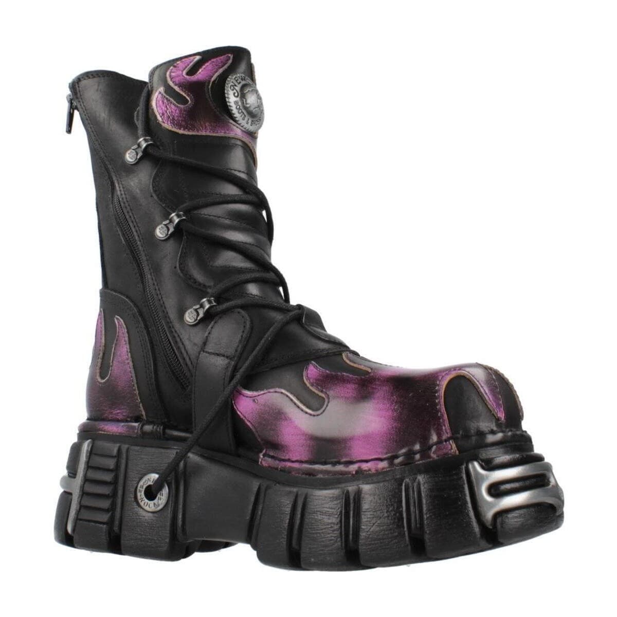 Women's Boots New Rock Black