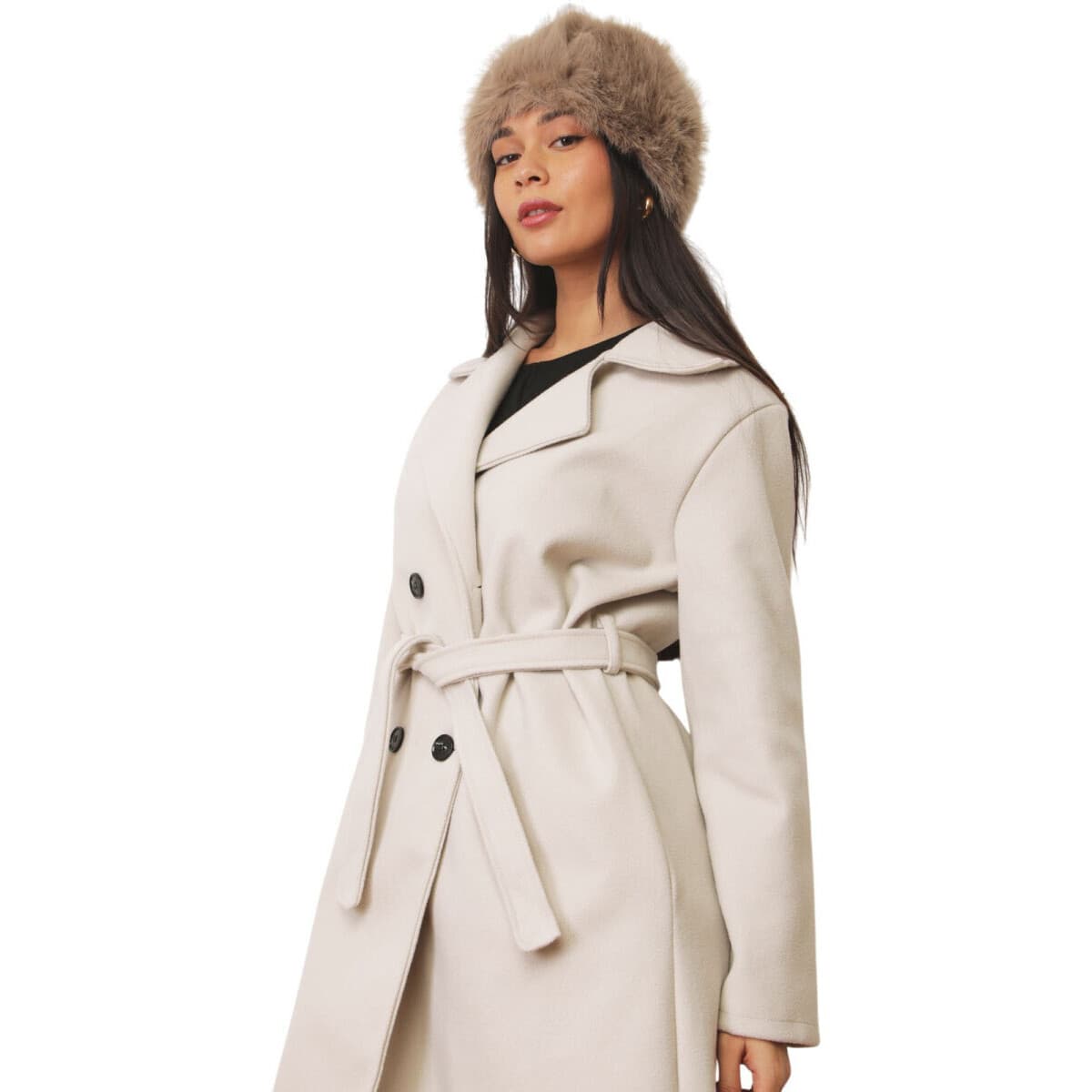 Women's Caps La Modeuse Beige