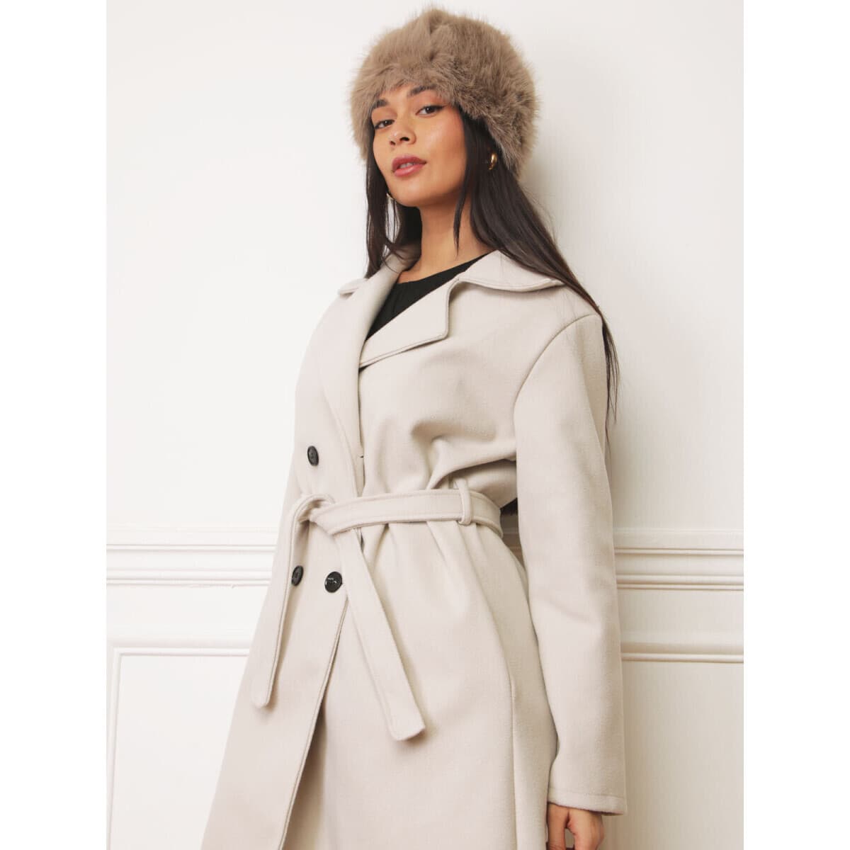 Women's Caps La Modeuse Beige