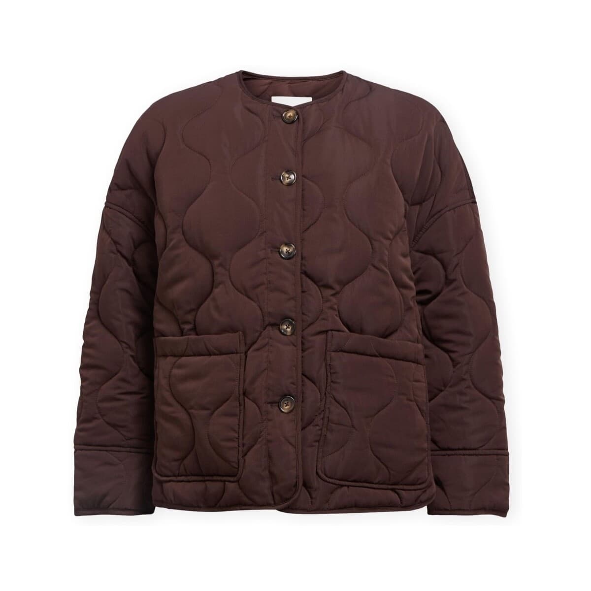 Women's Coats Object Brown