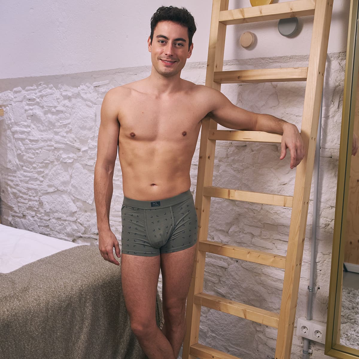 Men's Boxer Briefs Kisses And Love Multicolor