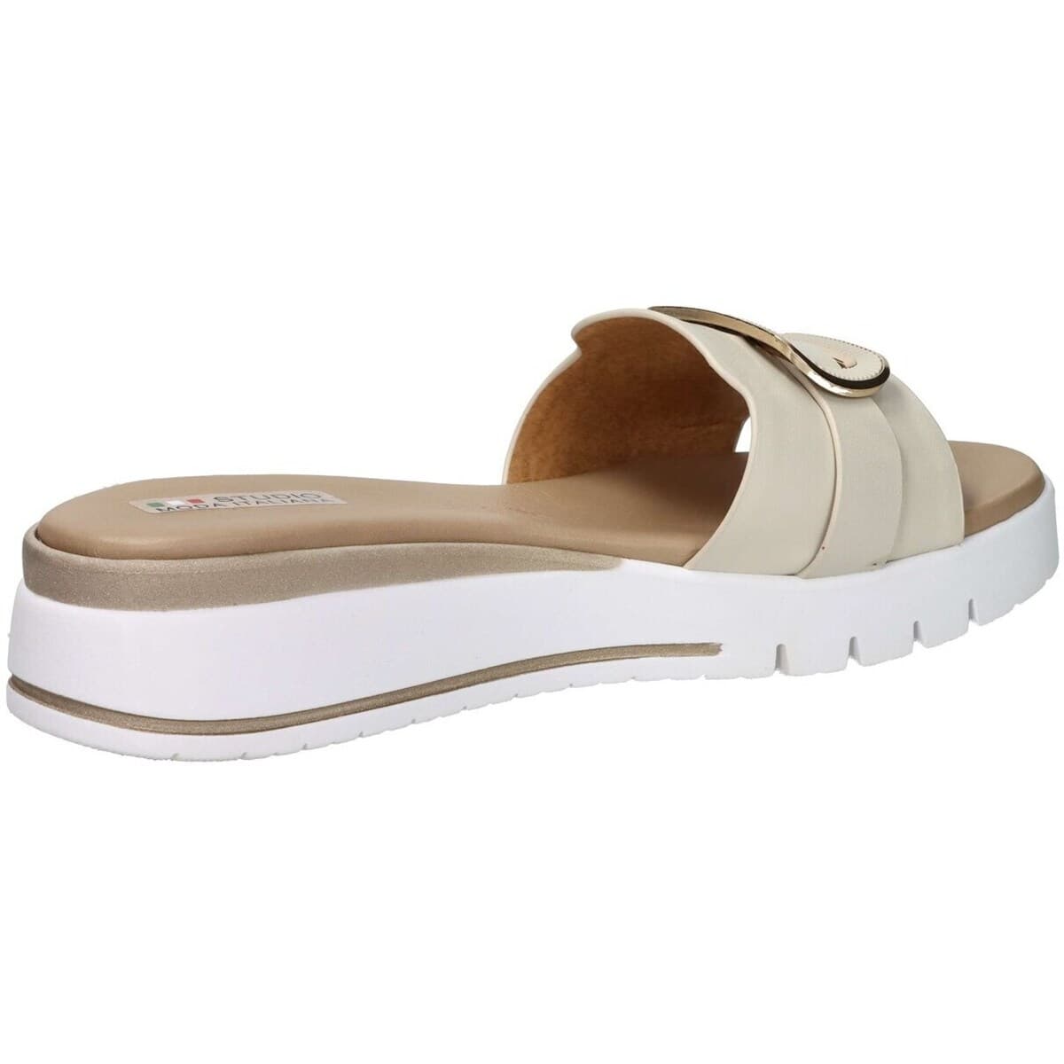 Women's Flip Flops Studio Moda Beige