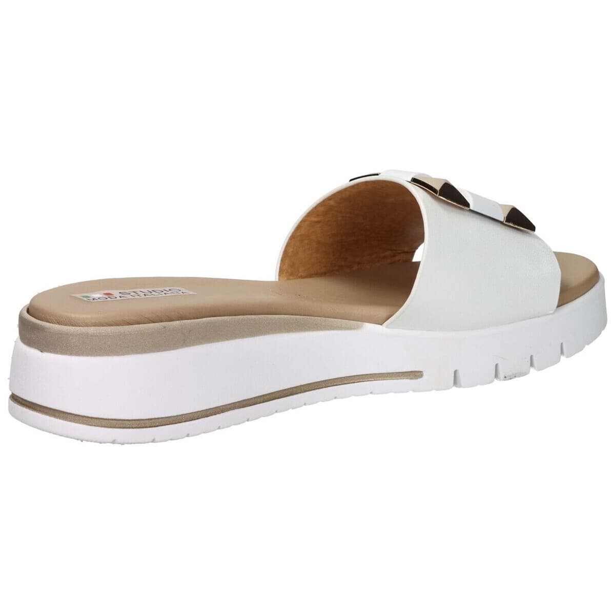 Women's Flip Flops Studio Moda White