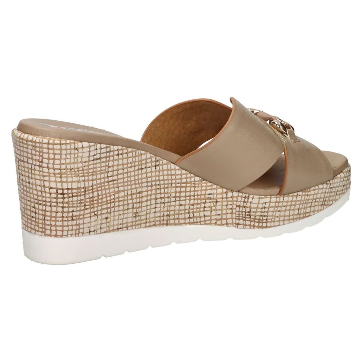 Women's Mules Studio Moda Beige