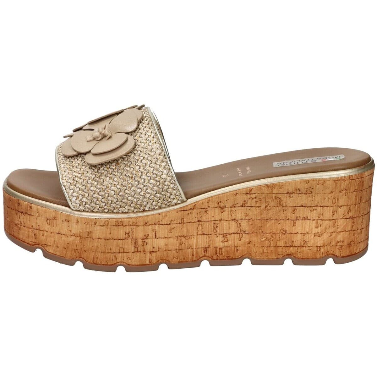Women's Mules Studio Moda Beige