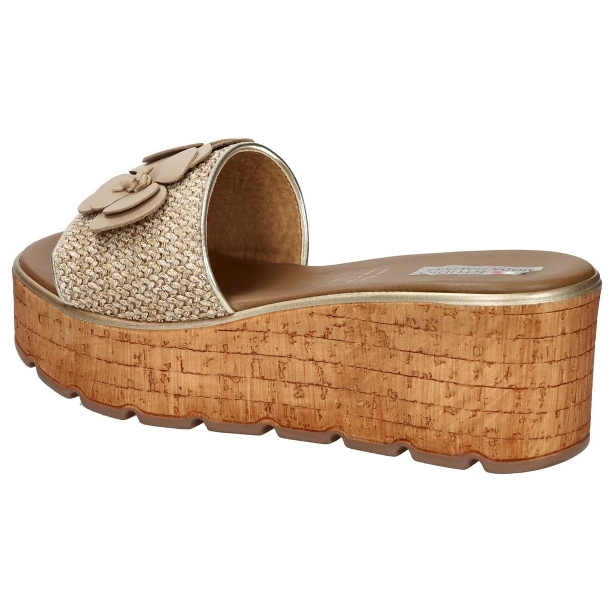 Women's Mules Studio Moda Beige