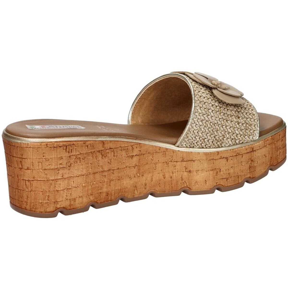 Women's Mules Studio Moda Beige