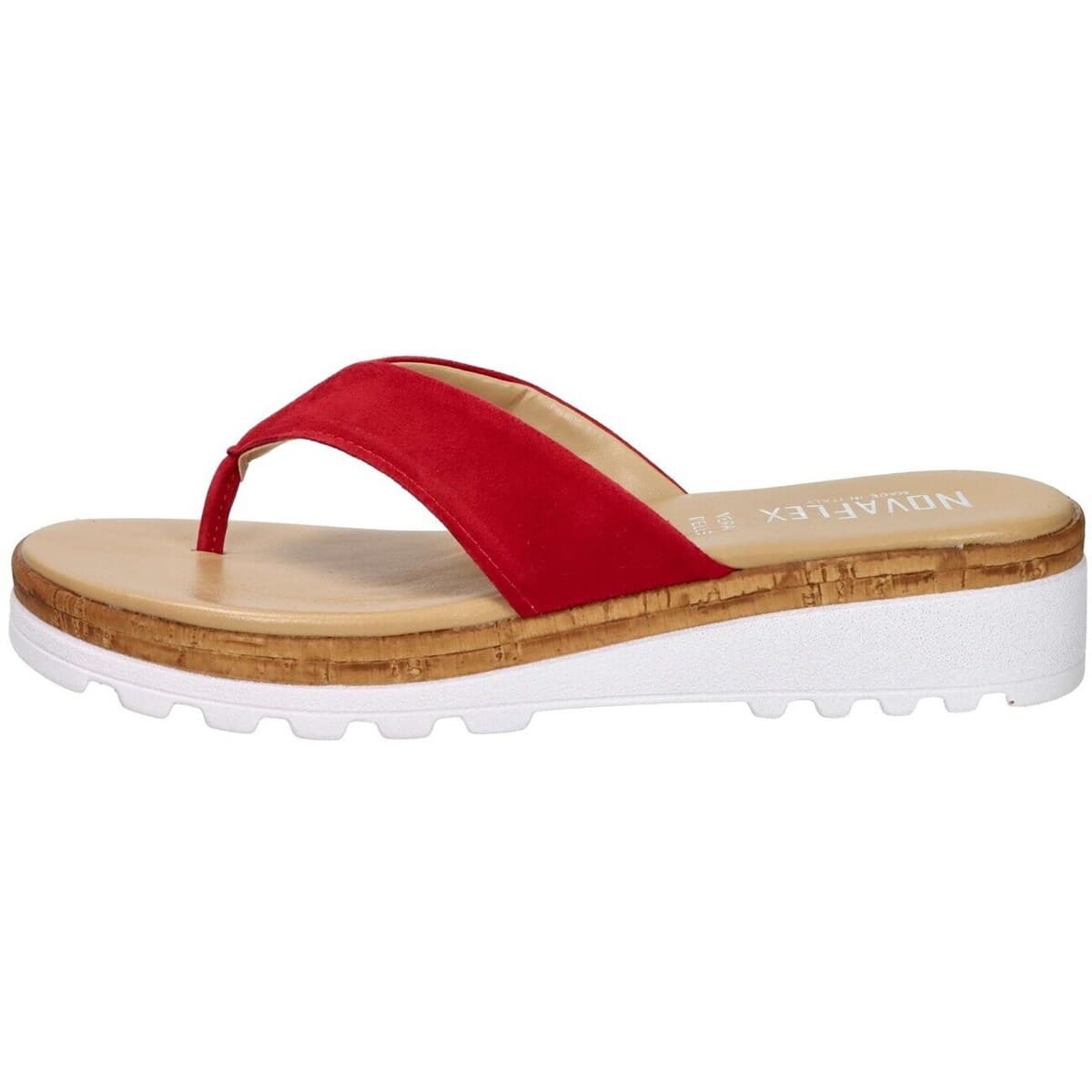 Women's Flip Flops Novaflex Red