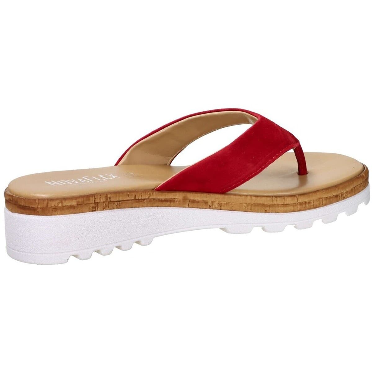 Women's Flip Flops Novaflex Red
