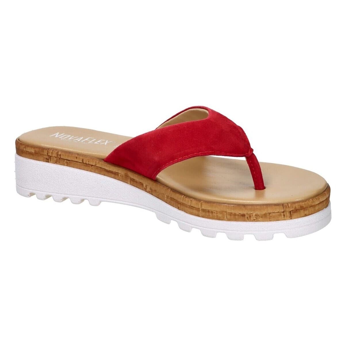 Women's Flip Flops Novaflex Red