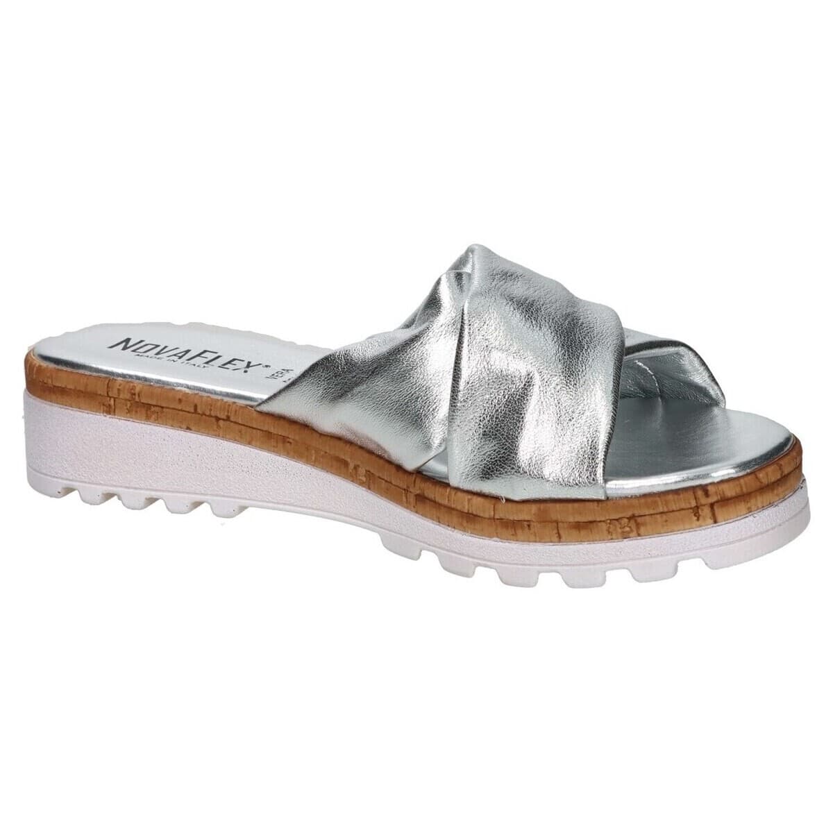 Women's Flip Flops Novaflex Silver