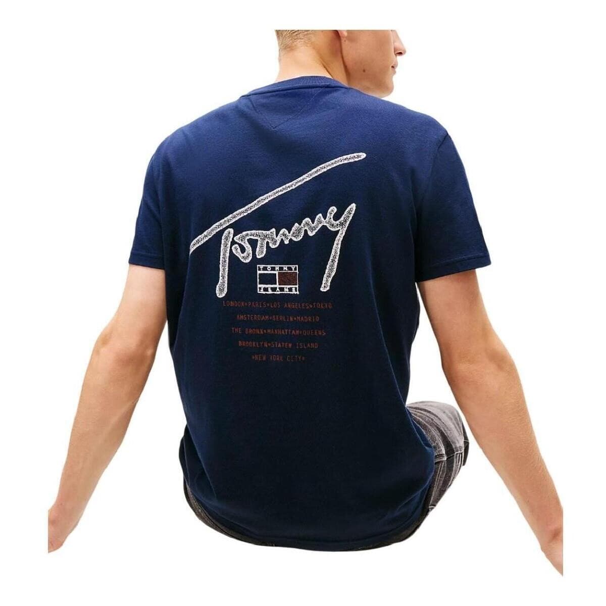 Men's T-Shirts Tommy Hilfiger Blue