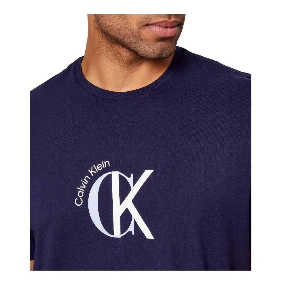 Men's T-Shirts Calvin Klein Blue