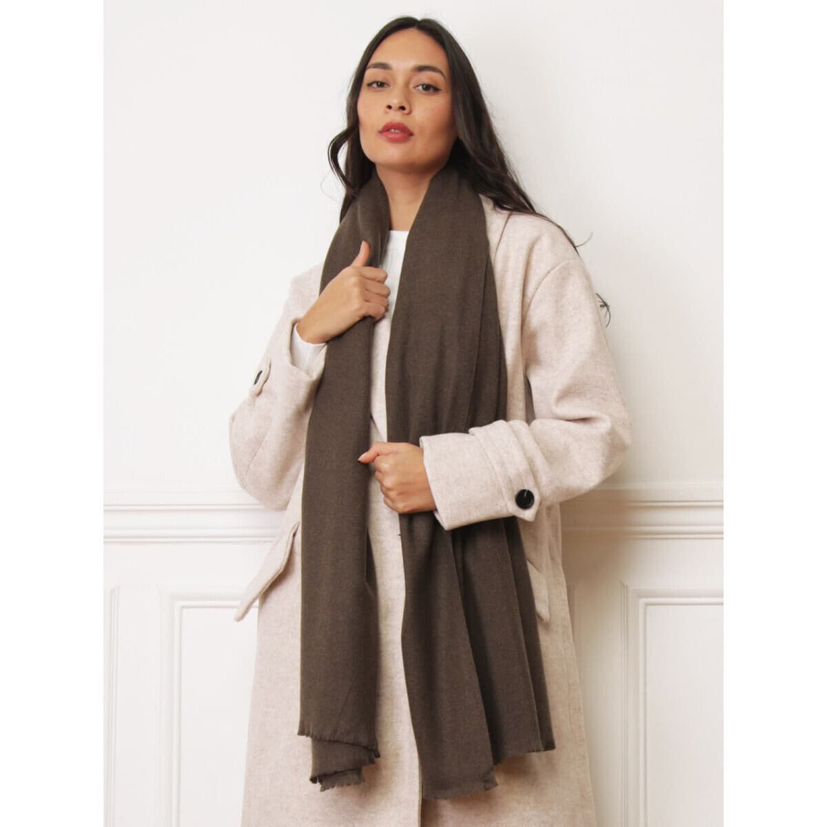 Women's Scarves La Modeuse Brown