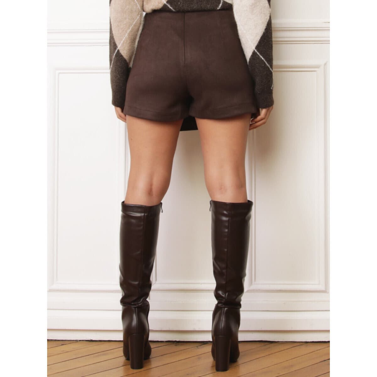 Women's Skirts La Modeuse Brown