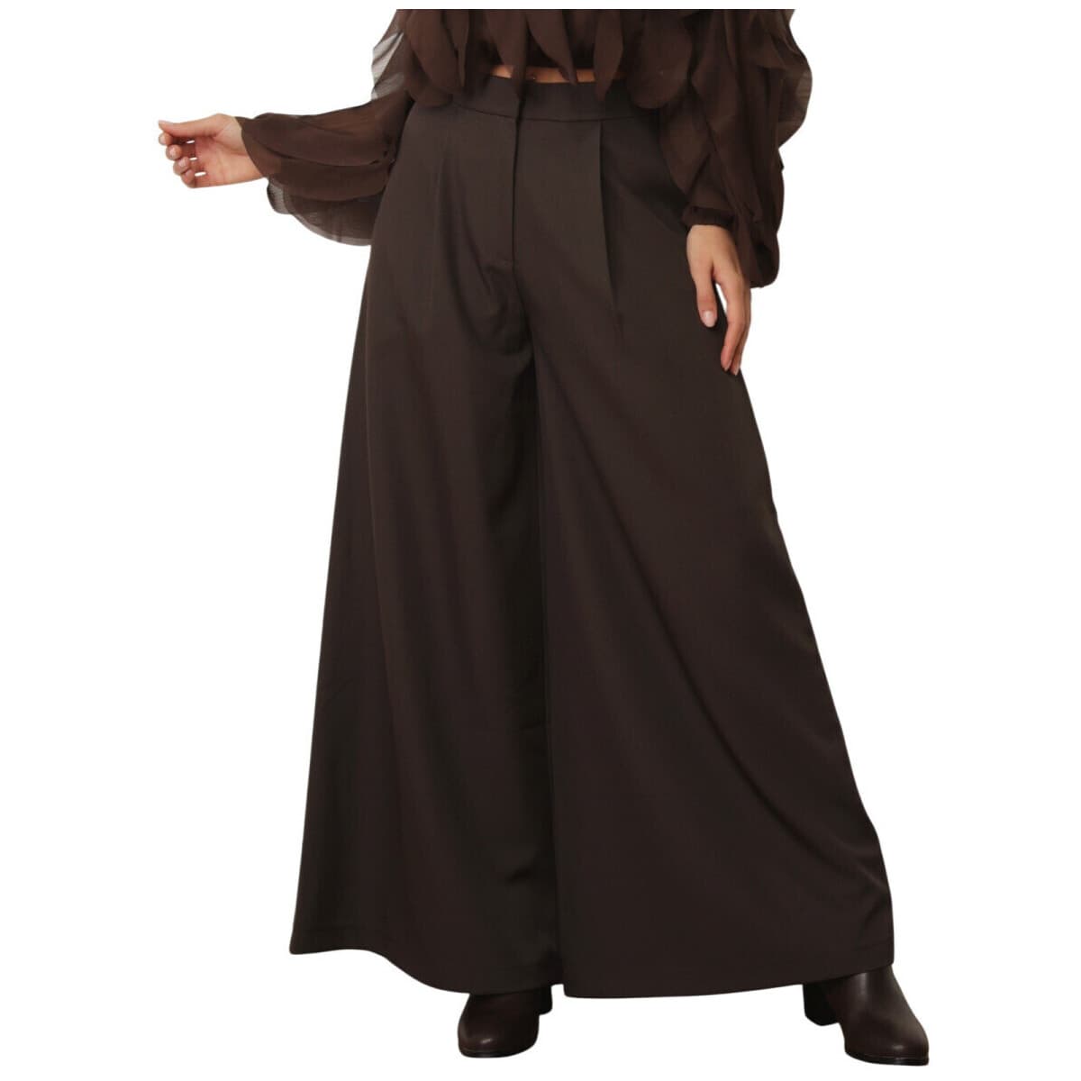 Women's Pants La Modeuse Brown