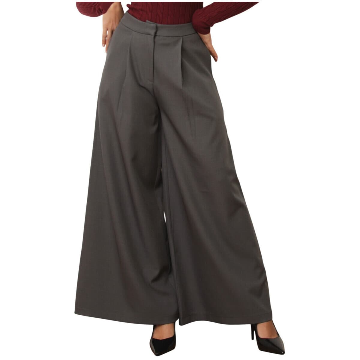 Women's Pants La Modeuse Gray