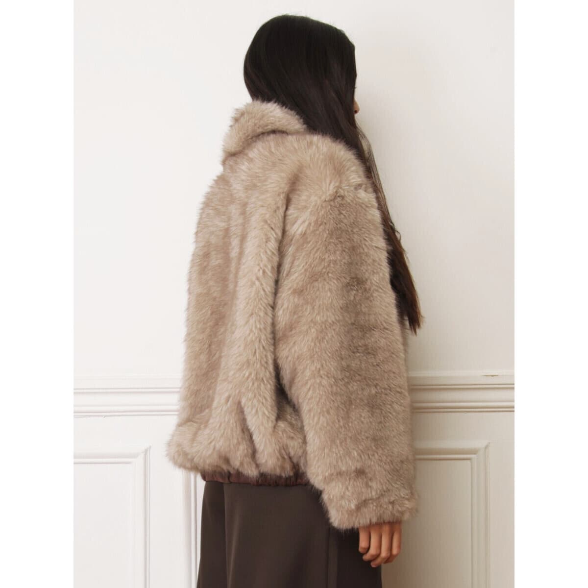 Women's Coats La Modeuse Brown