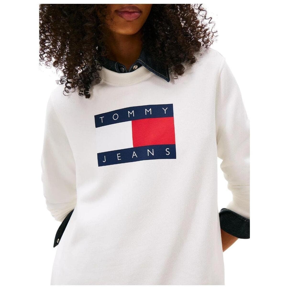 Women's Sports T-Shirts Tommy Hilfiger White