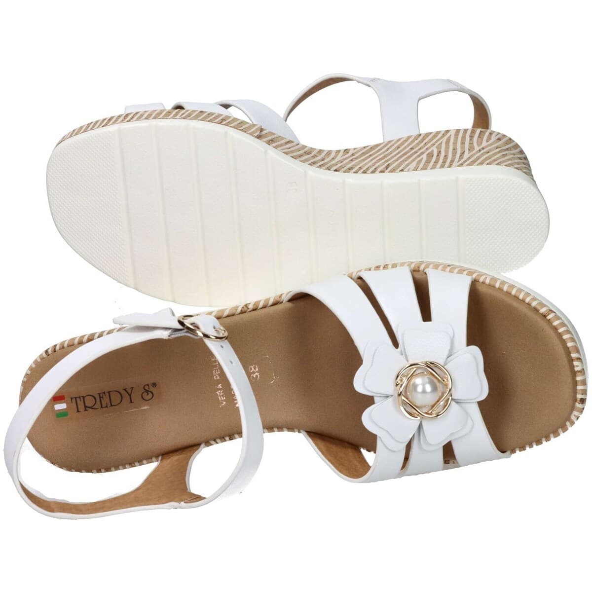 Women's Platforms Tredy's White