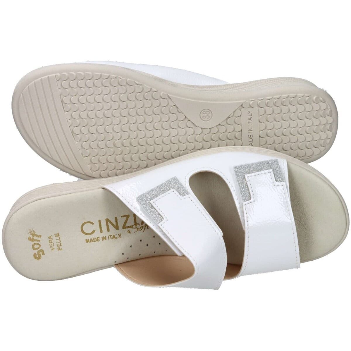 Women's Mules Cinzia Soft White
