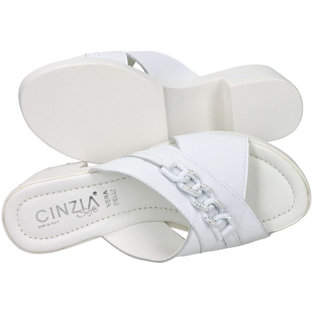 Women's Mules Cinzia Soft White